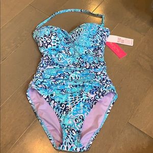 Lily Pulitzer Flamenco One Piece Swim Suit NWT